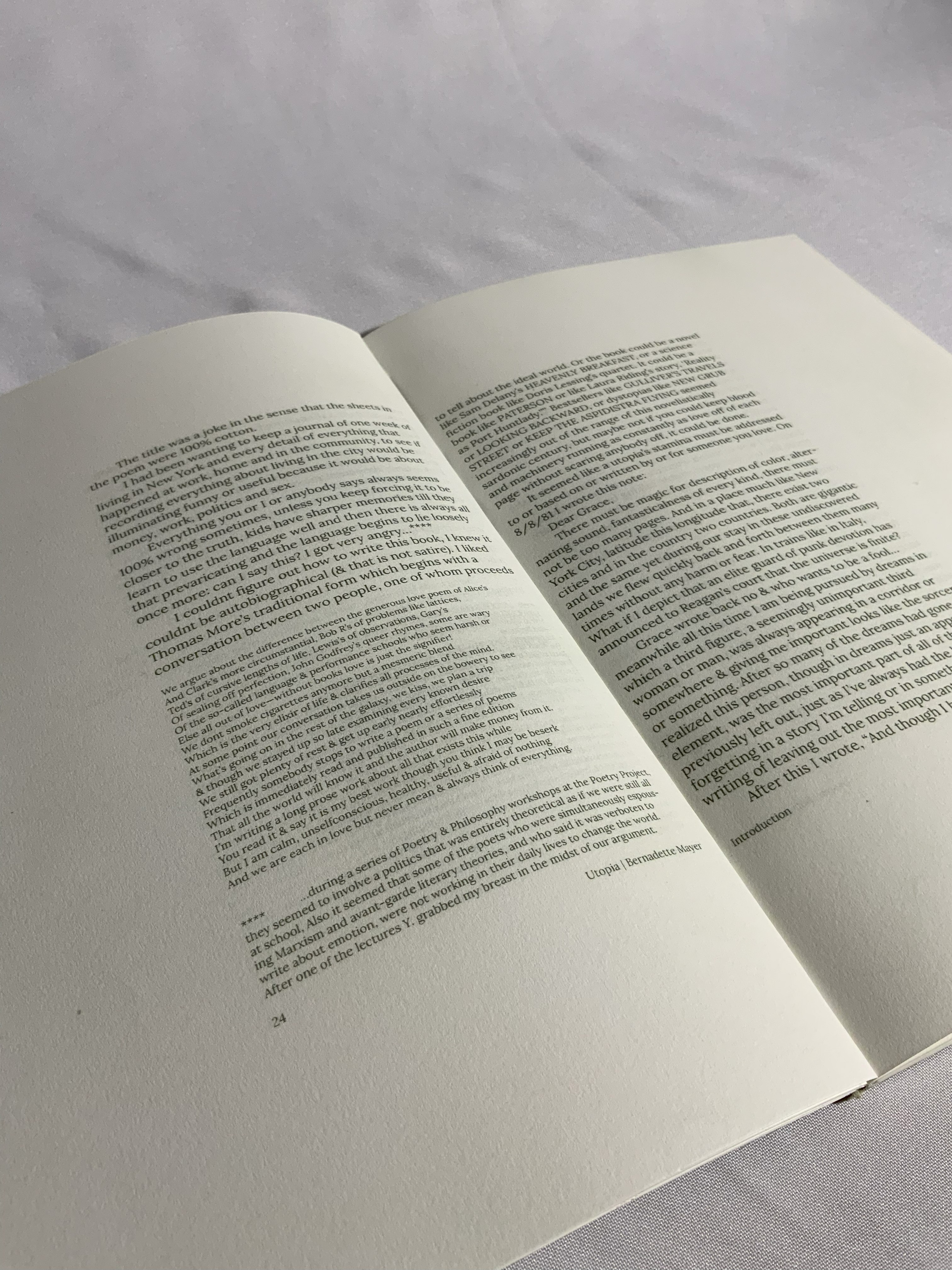 Utopia Bernadette Mayer 5